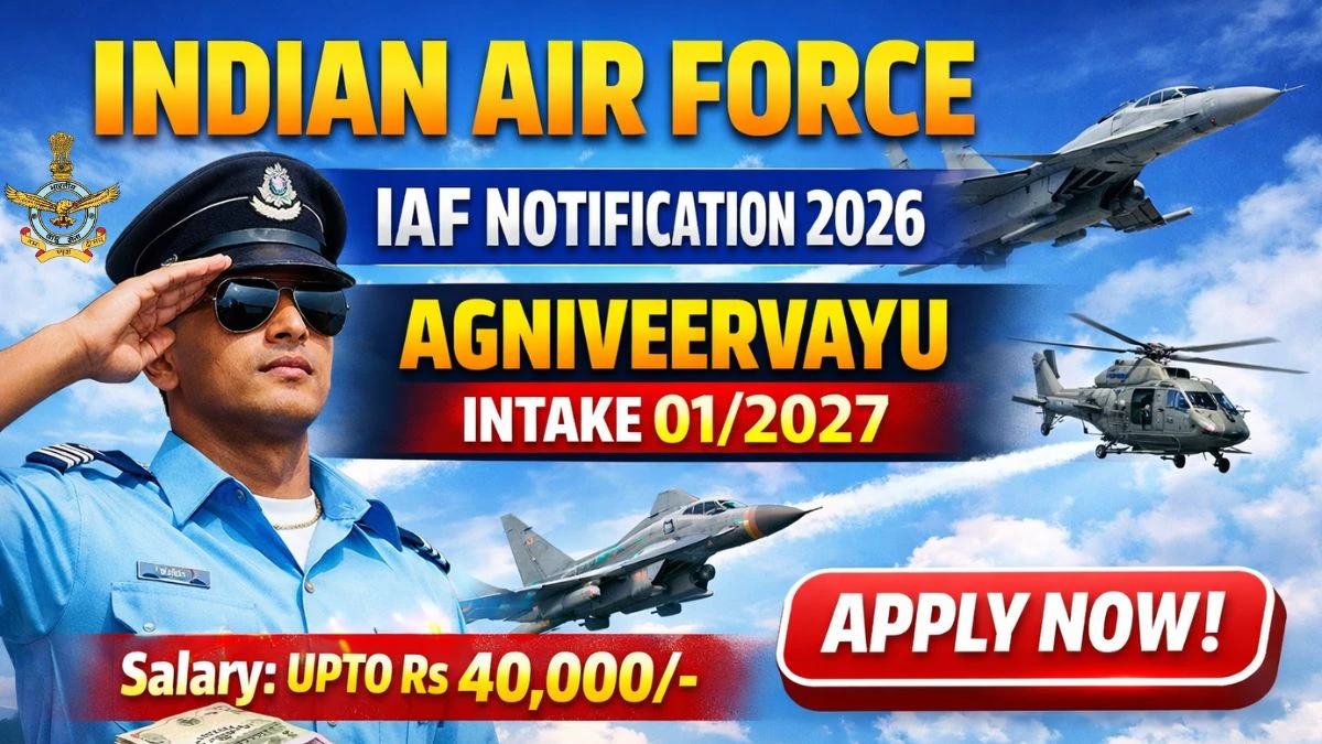 Air Force Agniveer Recruitment 01/2027