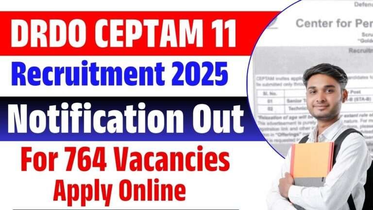 DRDO CEPTAM 11 Recruitment 2026