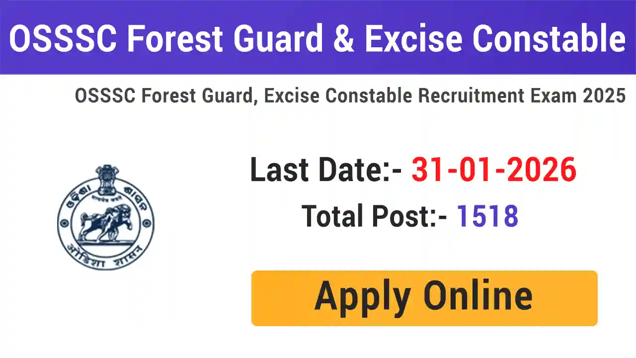 OSSSC Recruitment 2026