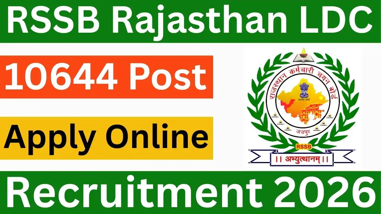 Rajasthan LDC Vacancy 2026