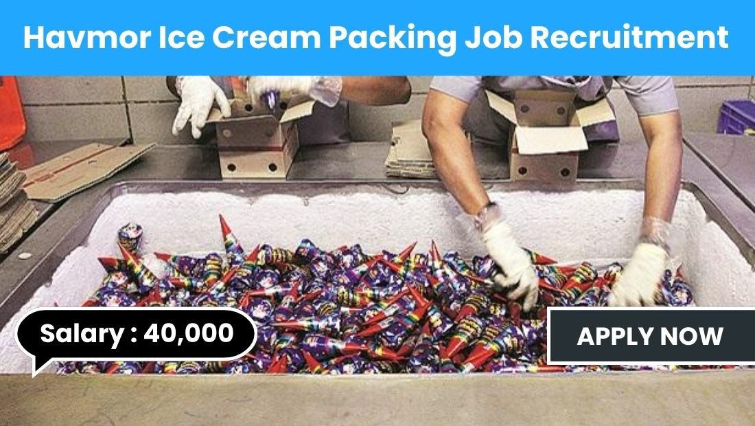 Havmor Ice Cream Packing Job Recruitment 2026 – Apply Now!